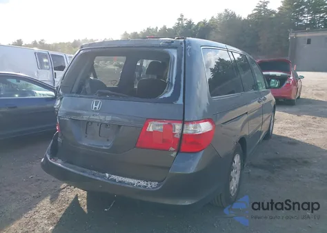 2007 Honda Odyssey Lx from USA, damaged, VIN 5FNRL38297B096793